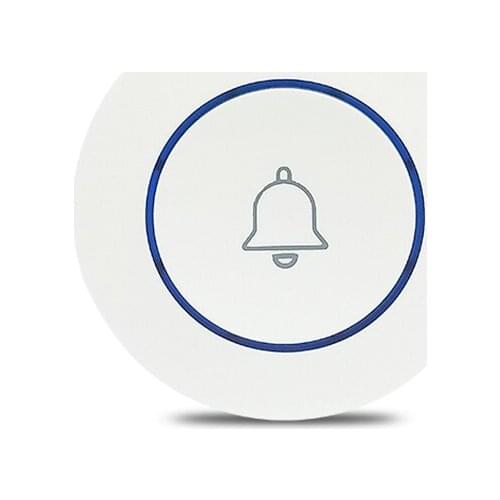 Wireless Doorbell Home Security Alarm/Welcome Smart Doorbell Multi-purpose Door Button 433MHz 1527 learning code DIY Installtion