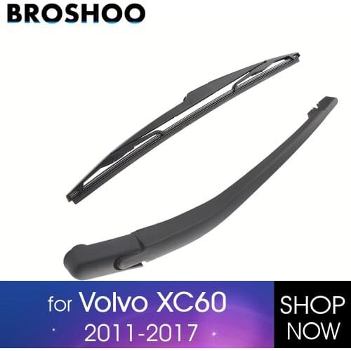 BROSHOO Car Rear Wiper Blades Back Windscreen Wiper Arm For Volvo XC60 Hatchback (2011-) 355mm,Windshield Auto Styling