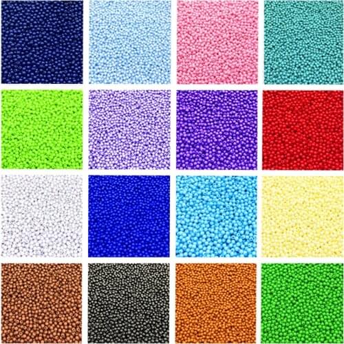 300pcs 4mm/Bag With Hole ABS Imitation Pearl Beads Round Plastic Acrylic Spacer Bead for DIY Jewelry Making Findings