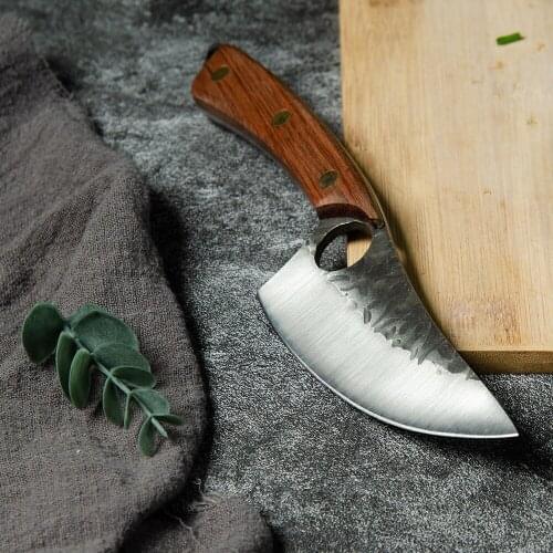 Damask 5'' Inch Boning Knife Kitchen knife Stainless Steel Meat Fish Filleting Knife Slaughtering knife Deboning Accessories