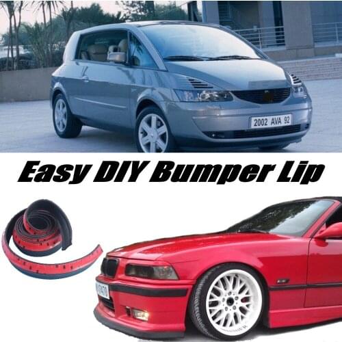 NOVOVISU Bumper Lip Deflector Lips For Renault Avantime Front Spoiler Skirt For Car Tuning View / Body Kit / Strip