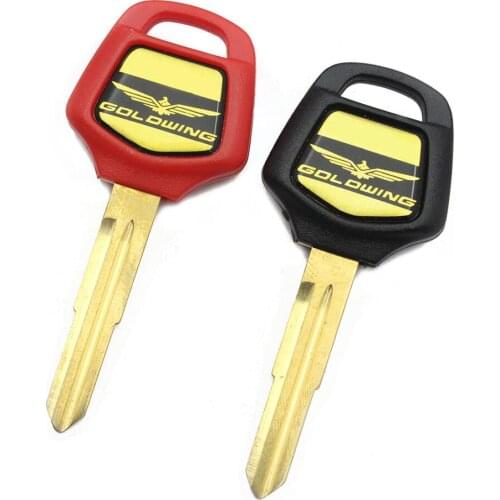 Installed Chip Motorcycle Blank Key For Honda Goldwing GL1800 GL1500 2001 2002 2003 2040 2005 2006 2007 2008 2009 2010 2011