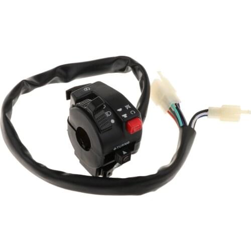 Kill Start Turning Light Choke Horn Switch Button for PIT Quad Dirt Bike ATV