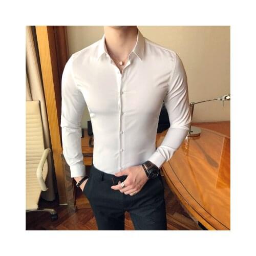 MAUCHLEY Mens Casual Shirts