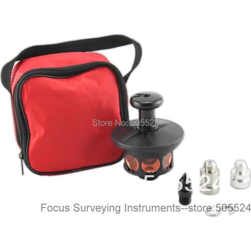 NEW Prism 360 Total Station Prism Incl Adapter Connector