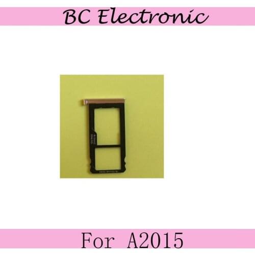 Original For ZTE Axon A2015 SIM Card Tray + Micro SD Card Tray Holder Slot Adapter Socket Replacement Repair Parts Gold