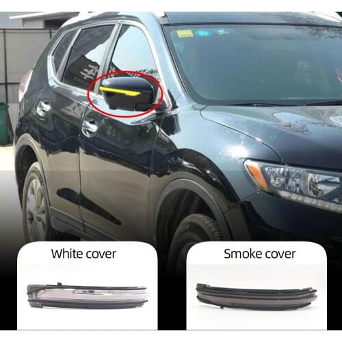 LED Side Mirror Dynamic Turn Signal Sequential Light For Nissan X-Trail T32 Rogue Qashqai J11 Murano Z52 Juke Navara Pathfinder