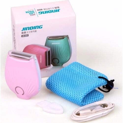 3 In 1 Micro USB Electric Lady Women Shaver Female Epilator Leg Body Face Hair Removal Razor Trimmer