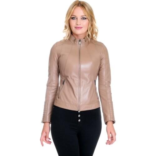 Zoramotti,Leather Jacket,Genuine Leather,Lambskin,Classic,quality,Natural Leather,Keeps,Warm