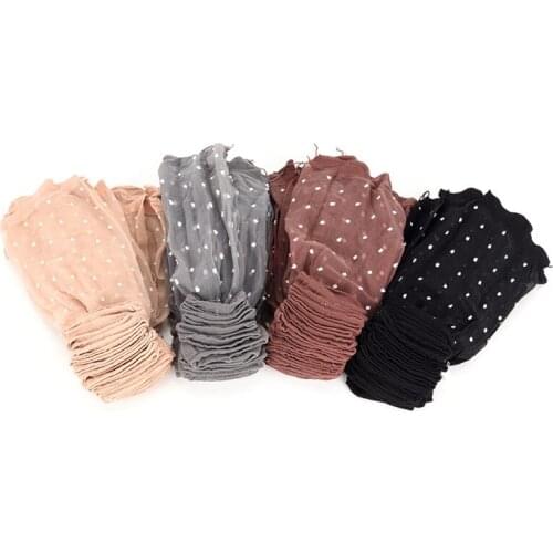 10 Pair/lot Fashion Women Crystal Silk Socks Nylon Ladies Summer Short Ankle Silk Socks Skin Color Dot Transparent Thin