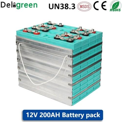 24V 200AH Battery Pack GBS 3.2V 200AH-B LIFEPO4 Battery Pack for electric car/ solar/UPS/energy storage etc GBS-LFP200AH-B