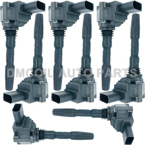 8 PCS IGNITION COIL FOR AUDI A6 RS6 A7 RS7 A8 BENTLEY CONTINENTAL FLYING SPUR VW TERAMONT 530 2.5L 4.0L 6.0L (2011-) 079905110J