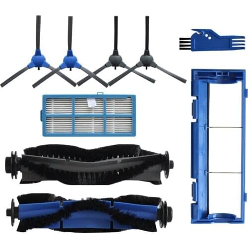 AD-Replacement for Proscenic 850T Robotic Vacuum Cleaner Parts Side Brush Mop Cloth Hepa Filter Main Brush