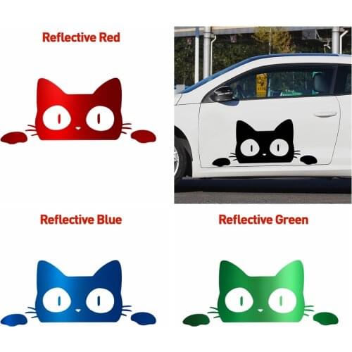 Lovely Car Sticker Cat Stickers For car Decals Funny Motorcycle Decal Kitty Sticke Auto Decoration More Size And Colours