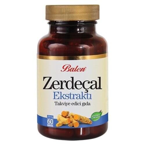 Zerdeçal Extract Capsule Reinforcing Food