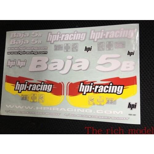 HPI Racing 1/5 off road gasoline decal sticker for HPI HPI 5B