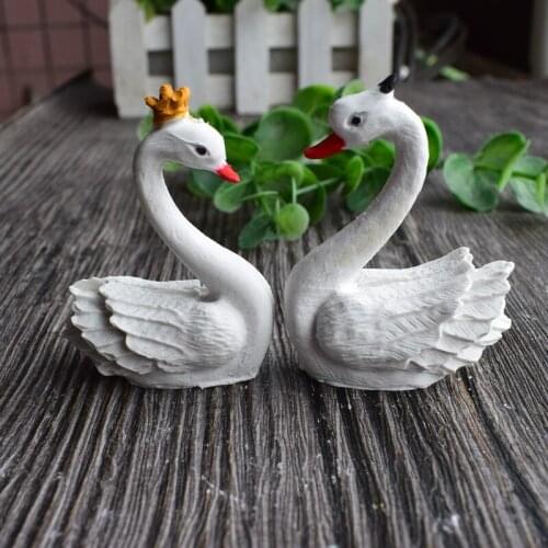 Loving Swan Fondant Silicone Mold Candle Sugar Craft Tool Chocolate Mould Kitchen DIY Baking Decorating Tools 1531-32