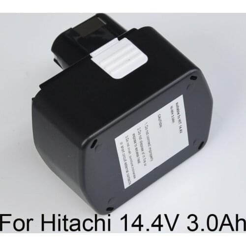 US 14.4V 3.0AH Ni-Mh Rechargeable battery pack for Hitachi cordless Electric drill screwdriver EB1820 EB1812 EB1814 EB18-2YR