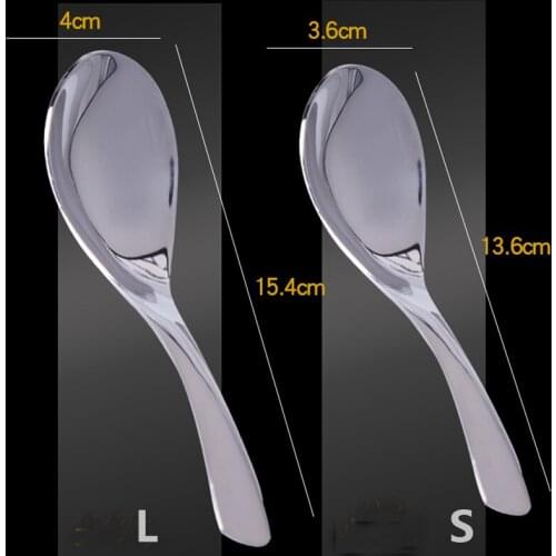 050 Kitchen Stainless Steel Coffee Spoon Ice Cream Dessert Tea Spoon For Picnic Kitchen Accessories