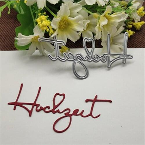 Metal Cutting Dies for DIY Scrapbooking Album Paper Cards Decorative Crafts Embossing Die Cuts