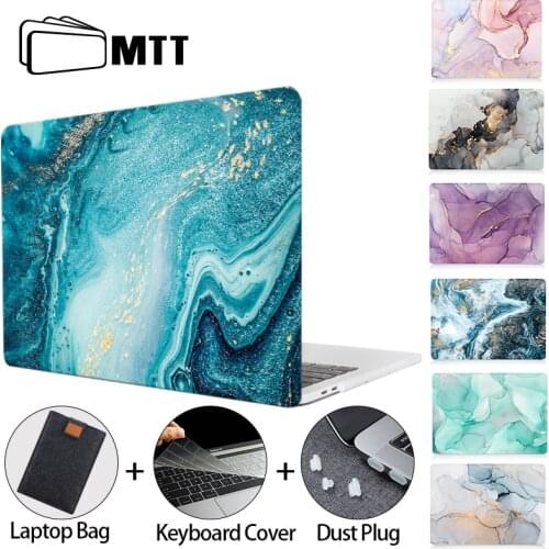 MTT Marble Case For Macbook Air Pro 11 12 13 15 16 inch 2020 Laptop Sleeve Cover for mac book Pro 13 Touch ID coque a2337 a2289