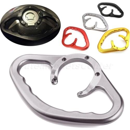 Mtsooning Mtsooning CNC Fuel Gas Tank Rear Seat Motorcycle Passenger Arm Rest for Yamaha YZF-R3 2015-2016 YZF-R25 2013-2014