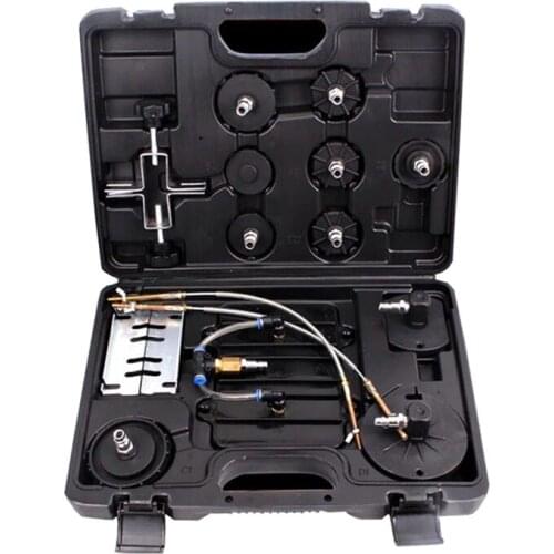13xAdapter E20 Air Pressure Bleeder car Tool Set Kit Professional Garage Brake Bleed