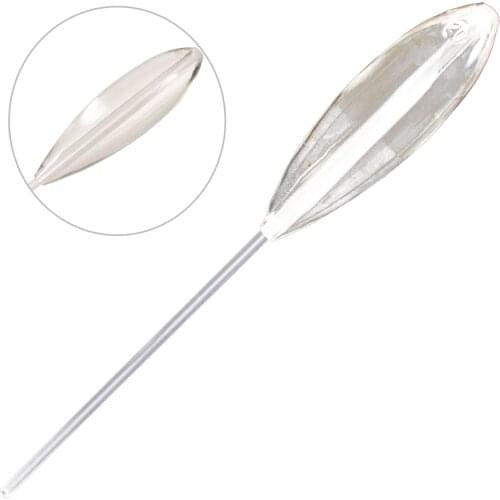 Transparent Fishing Float Casting Clear Bombarda Sinking Fly Fishing Spinning Floats Acrylic 5/10/15/20g