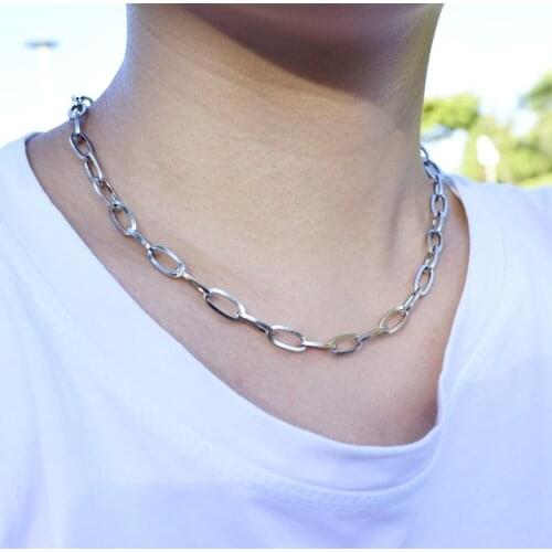 Europe and the United States popular jewelry geometric metal exaggerated necklaces female personality fashion creativity
