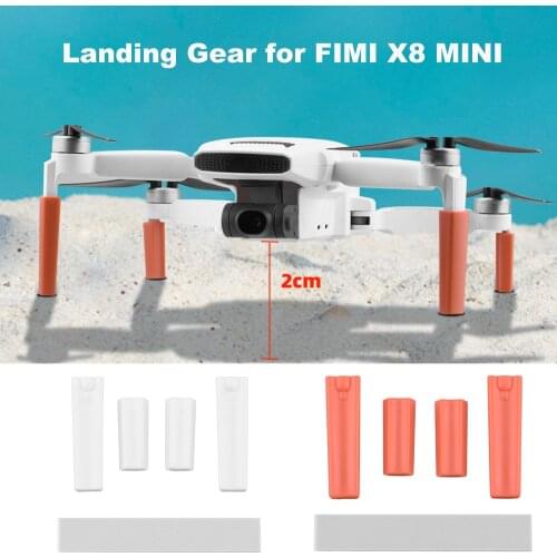 Height Extender Landing Gear for FIMI X8 MINI Drone Increase 2CM Long Leg Foot Protector Stand Gimbal Guard for FIMI Accessory