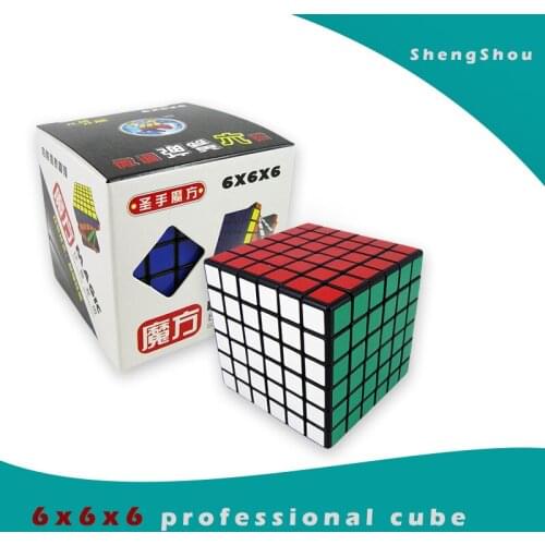 Shengshou 6x6x6 cube magic cube 6 Layers 6x6 professional cube cubo magico gift toys Shengshou cube toy educational children fun