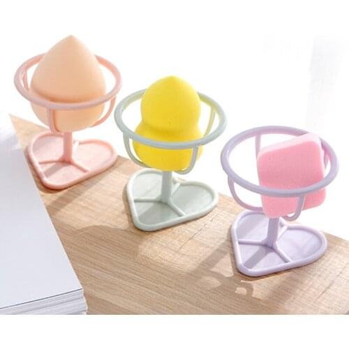 Makeup Sponge Powder Puff Rack Beauty Puff Drying Stand Holder Bracket Box Puff Organizer Beauty Shelf Holder Tools Wholesale