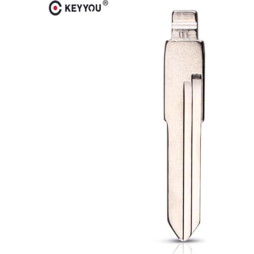 KEYYOU 10PCS #01 Replacement Car Key Metal Blank For VW Volkswagen Golf Santana Jetta For Audi HU49 Key Uncut Blade Car-styling