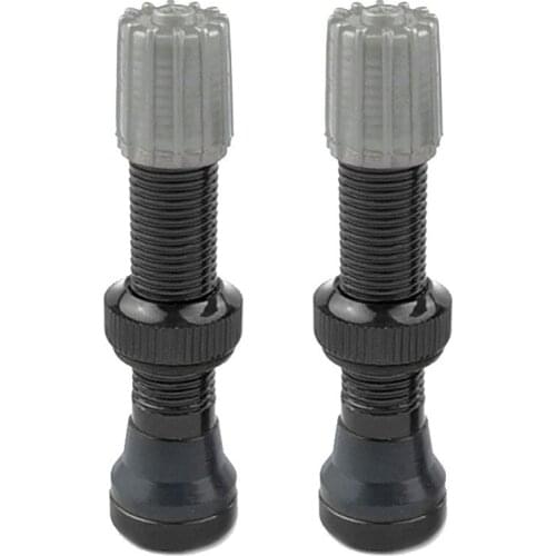 1Pair Tubeless Tyre Schraders 1 Valve AV Lightweight Precision Thread For MTB Road Bike Tubeless Valve Stem Bicycle Accessories