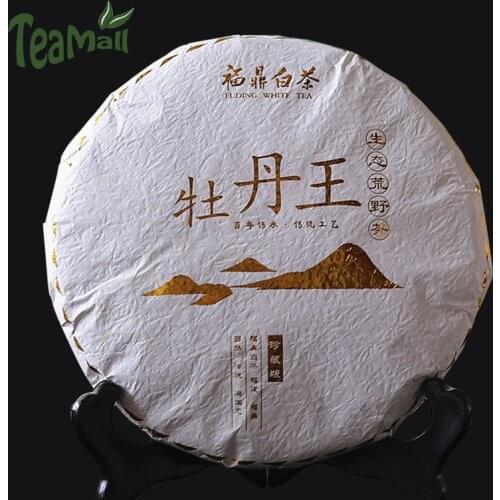 2016 White Chinese Tea Peony King Wild White Peony Tea Cake Fuding High Mountain 300g