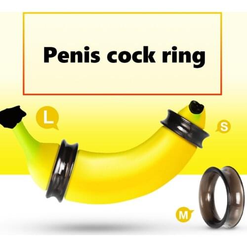 3PCS Penis Rings Set Ejaculation Delay Cock ring Silicone Cock Erection Ring Stretcher Erotic Adult Sex Toys for Men Male