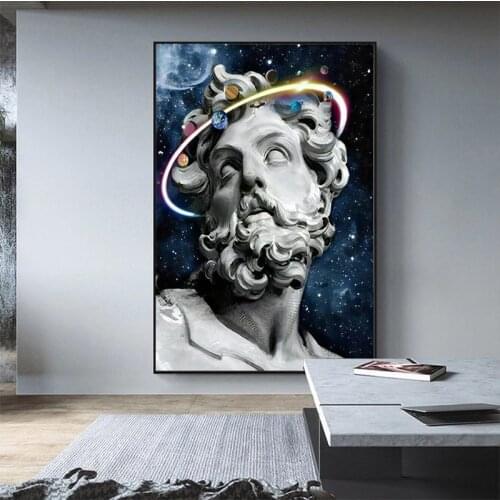 Abstract Funny Figures Art Modern Style Posters and Print Sculpture Canvas Painting Wall Picture for Living Room Home Decoration