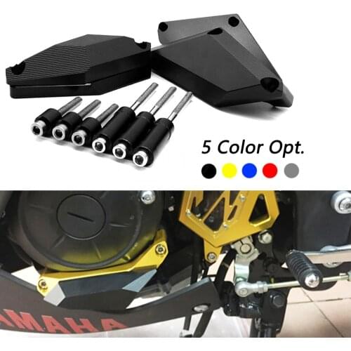 Motorcycle Accessories CNC Engine Frame Slider Guard Cover Crash Protector For Yamaha FZS600 FZ6R 2009-2017 FZ6 N R S XJ6 S ABS