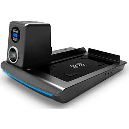 AU05 -15W Car Wireless Charger QI Phone Charger Fast Charging Case Mobile Phone Holder for Honda Accord 2018 2019 2020