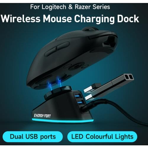 Gaming Mouse Wireless Charger QI Replacement Wireless Logicool Mouse Rechargeable For Logicool G403 G703 PRO G502 G903 GPW