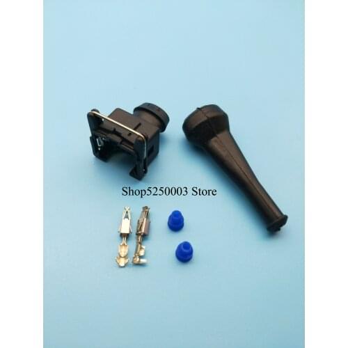 EV1 2 Pin automotive fuel Injector EFI connector Waterproof Electrical Wire Plug 1jz ev6 ev14 Injectors