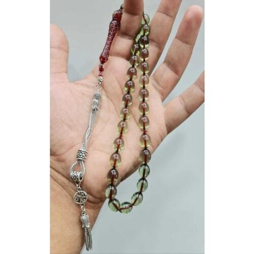Islamic Tasbih Muslim Rosary Beads 33 Prayer Rosary For Men Bracelet For Men Accessory amber oltu amber stone Handmade Turkey