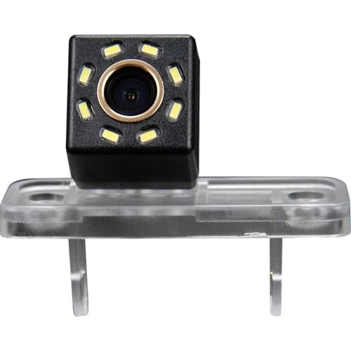 Misayaee Car Rear View Reverse Parking Camera Golden 8 Led for MB C-Class W203/E-Class W211/W212 CLS-Class W219 W218