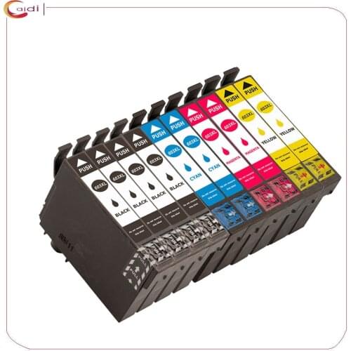 10 packs T603 - Ink Cartridge Compatible For Epson Expression Home XP-3100 XP-4100 XP-2100 XP-2105 XP-3105 XP-4105 Printer