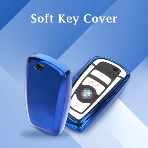 Soft TPU Car Key Shell Case Cover For BMW 520 525 f30 f10 F18 118i 320i 1 3 5 7 Series X3 X4 M3 M4 M5 Car Styling