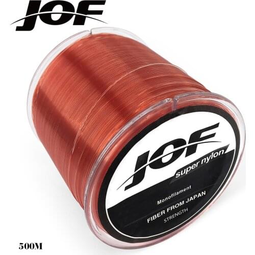 Japan 500m New Brand Nylon Series Super Strong Fishing Line Multifilament Fishing Tape Monofilament Fishing Accessor 5 LB-30 LB