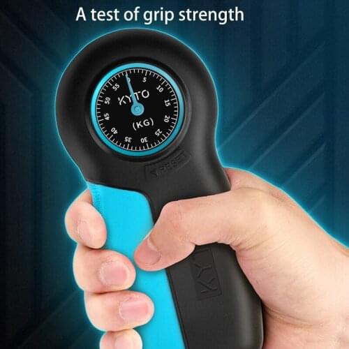 Hand Dynamometer Grip Power Strength Measurement Meter Fitness Training Gripper Strengthener Wrist Arm Muscle Exerciser