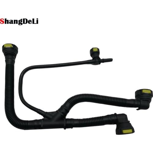 Car Engine Crankcase Ventilation Hoses Breather Pipes For Peugeot 206 207 307 308 408 Citroen C2 1.6 16V 1192W0