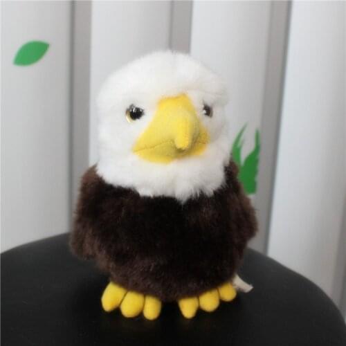 Cute Lifelike Sea Eagle Plush Toys for Children Soft Stuffed Plush Marine Animal Doll Gift for Kids Boy Birthday Presents