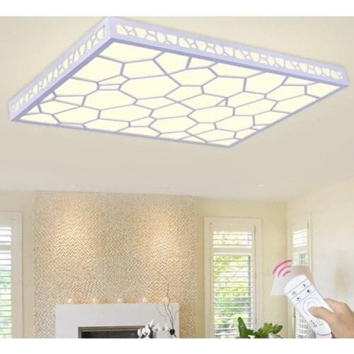 Art Water Cube LED Ceiling Light Living Room Bedroom Study Restaurant Lighting Office Business Place Ceiling lights 110-240V
